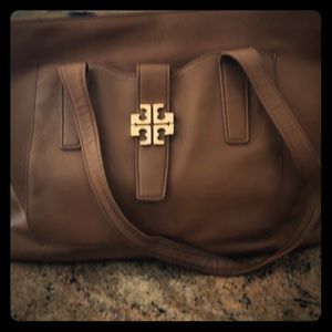 Tory Burch tan shoulder bag